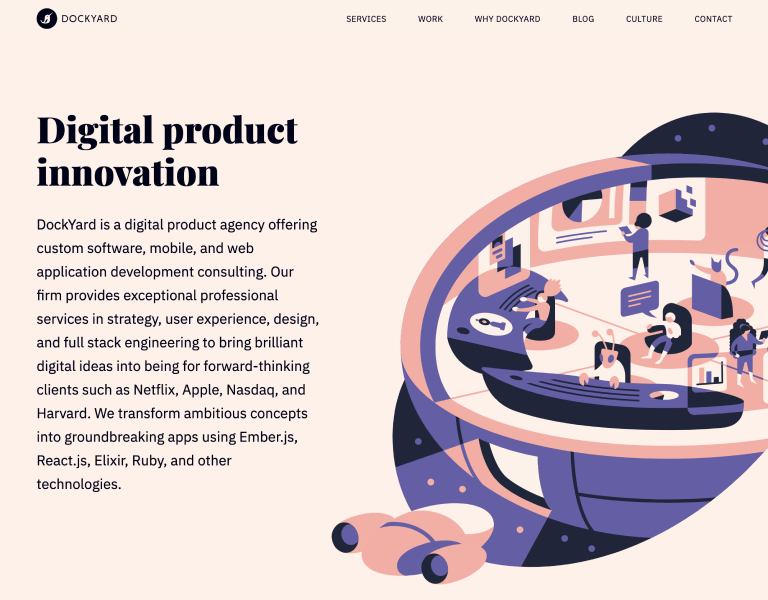 Dockyard home page